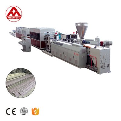 380V 50hz Linha de produção de folhas de mármore falso de PVC de duplo parafuso com design de duplo parafuso