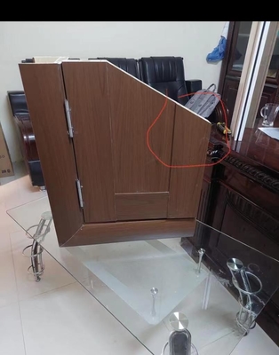 25000x6000x4000 Linha de extrusão de PVC para porta larga e linha de fabricação de painéis de cozinha