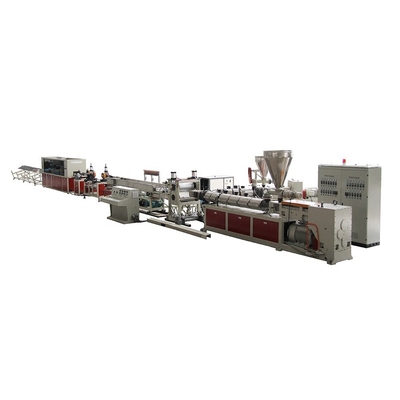250kW Potência Granulados Telhado Chapa de perfil de PVC Linha de extrusão de folha Máquina de parafuso duplo de plástico