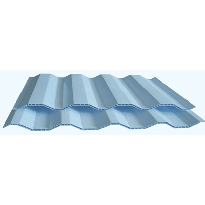 Fabricação de máquinas automáticas de fabricação de folhas ocas de PVC, de tipo parafuso duplo