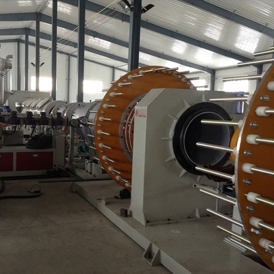 Máquina de extrusão automática de plástico de parafusos de alta densidade (HDPE)