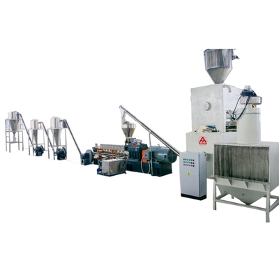 Máquina de extrusão de grânulos para linha de produção de plástico de madeira personalizada na fabricação