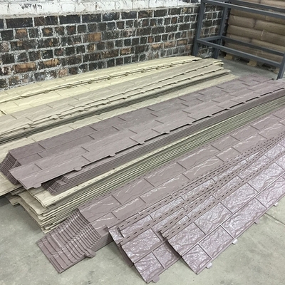 75kW Power Stone Siding Wall Panel Plástico PVC Linha de extrusão de folha de mármore artificial feita