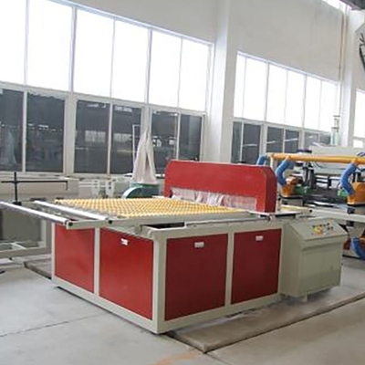 Linha de extrusão de PVC extrusora vertical de plástico de parafuso duplo com alta produtividade