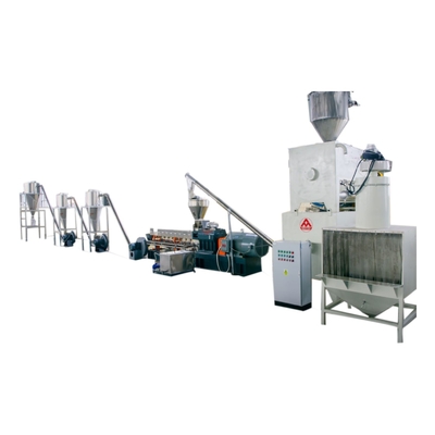Linha de extrusão de WPC de base de PP PE 400 com produção de 12800 KG