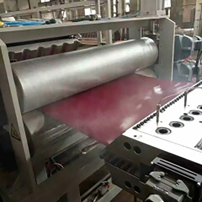 Fábrica de Fabricação de Tubos Duplos Linha de Extrusão de Máquina de Fabricação de Telhas Vidreadas com Design