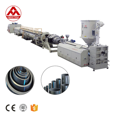 70kW Potência Design de parafuso único LG63 Linha de extrusão de tubos PE de abastecimento de água e gás