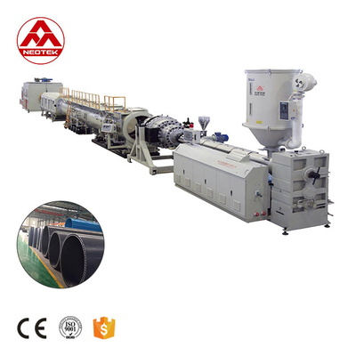 90 rpm Velocidade do parafuso LG1200 PE linha de extrusão de tubos para abastecimento de água e gás 38000 KG