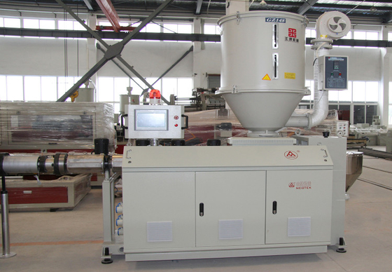 23000 KG Tubo de PVC de duplo parafuso PE16-63 Design de parafuso único com parafuso duplo