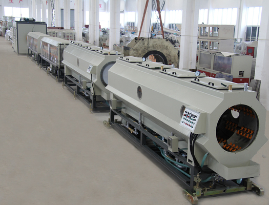 Linha de extrusão de plástico de 200 kg/h com PLC e parafuso de 1200 mm