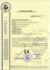 China Zhejiang Zhongjie Machinery Technology Co., Ltd. Certificações